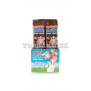 Quick Milk Čokoládová slamka do mlieka 5x6g